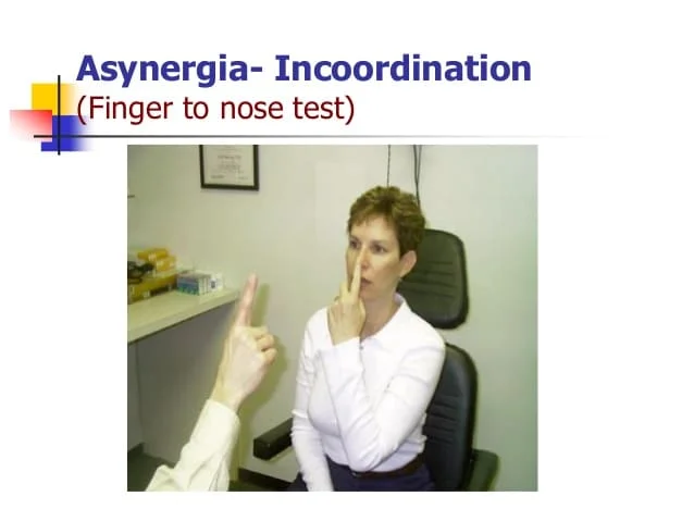 Finger To Nose Test in Upper Limb