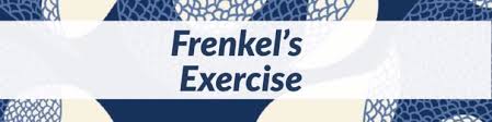 FRENKLE ‘S  CO-ORDINATION EXERCISE   FOR  CEREBELLAR  ATAXIA :