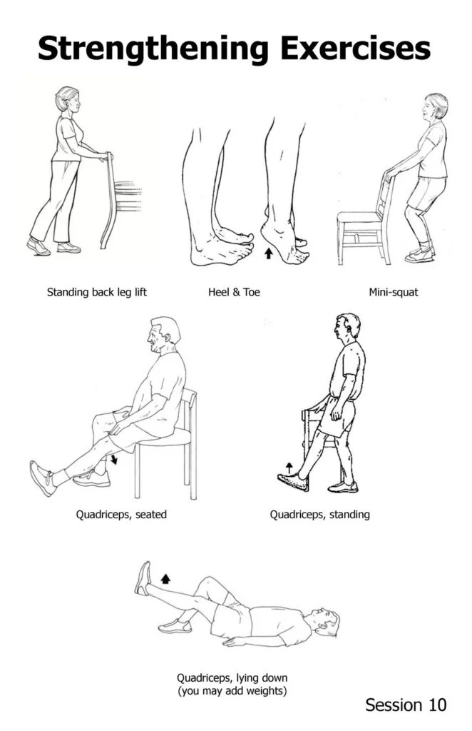 Lower limb strengthening exercise