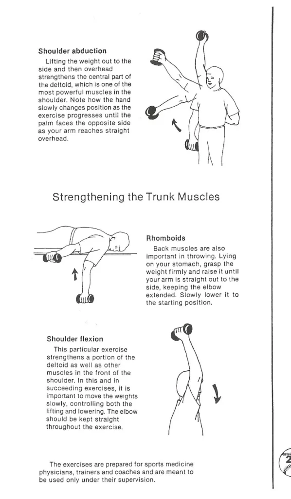 Upper limb strengthening