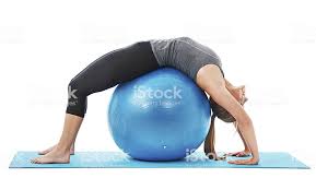 exercise ball stretch