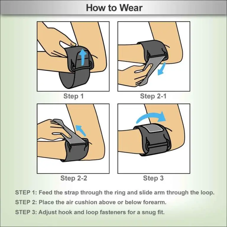 How to wear the brace