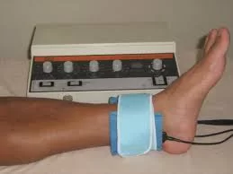 Interferential current therapy IFT ANKLE