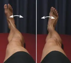 ankle inversion-eversion exercise