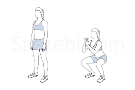 Body weight squat