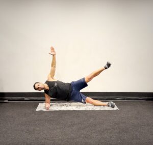 Side plank hip abduction