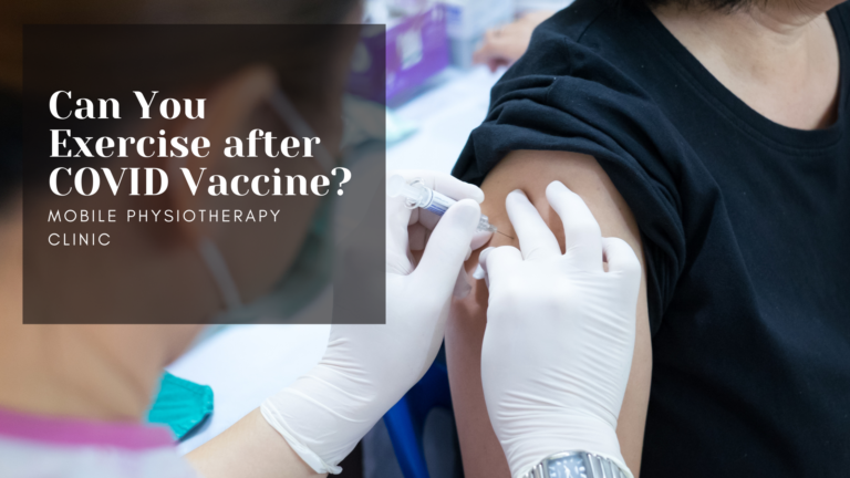 Can You Exercise after COVID Vaccine?
