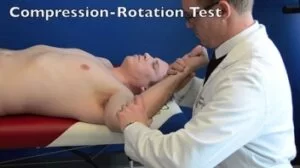 Compression rotation test