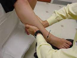 Squeeze Test of ankle: