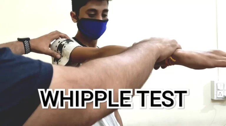 Whipple Test of the Shoulder