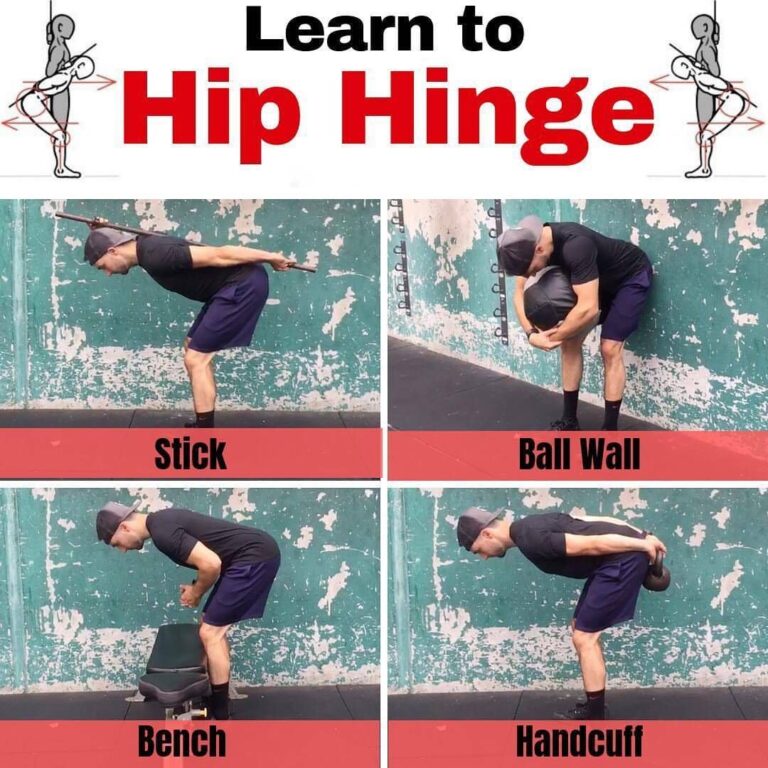 Hip Hinge exercise: Muscle worked, Health Benefits, How to do?