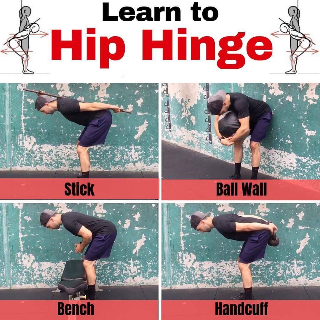 Hip Hinge exercise