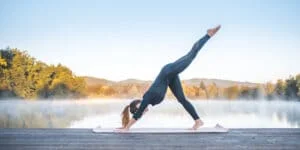 Three-Legged Downward Facing Dog to Plank