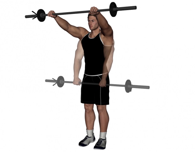 Shoulder Exercise with Barbell - Health benefits, Variations