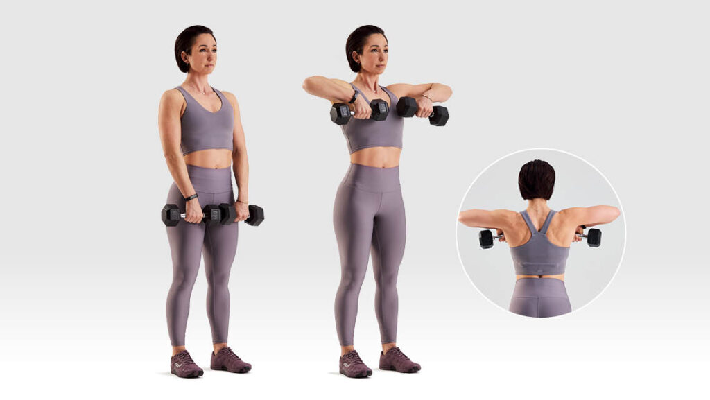 Shoulder Exercise With Free Weights Mobile Physiotherapy Clinic