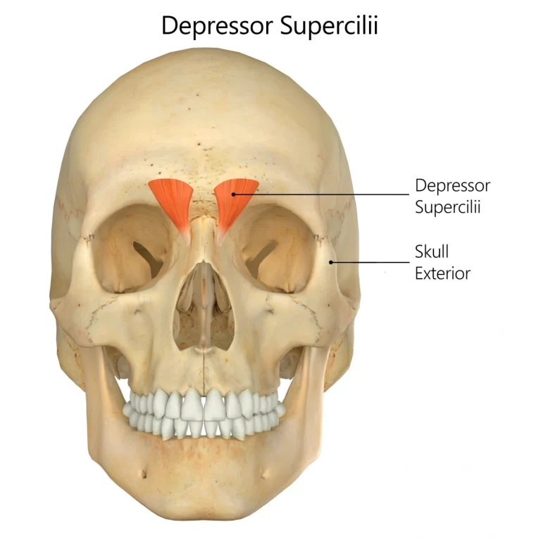 Depressor supercilii muscle