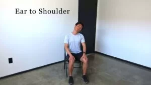 Ear to shoulder stretch