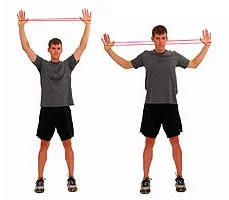 Lat Pulls With Bands