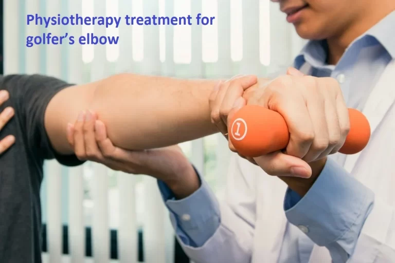 Physiotherapy treatment & Exercise for Golfer’s elbow