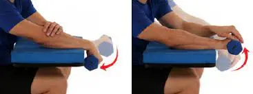 eccentric wrist strengthning exercise