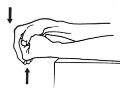 isometric wrist adduction