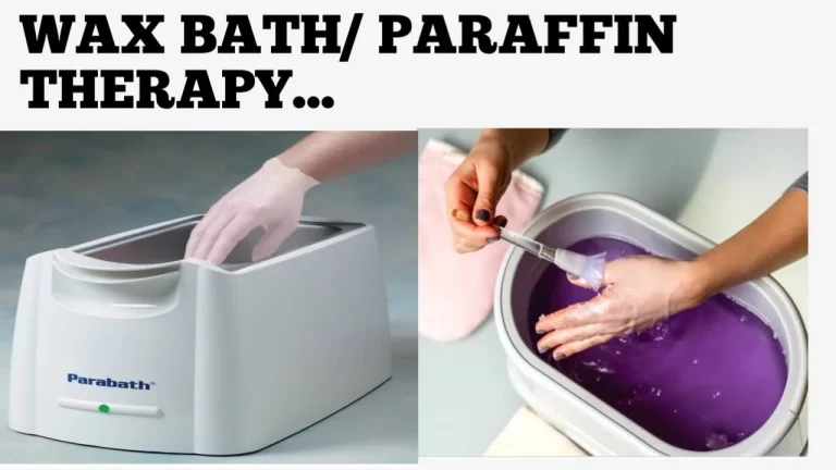 Wax Bath Therapy