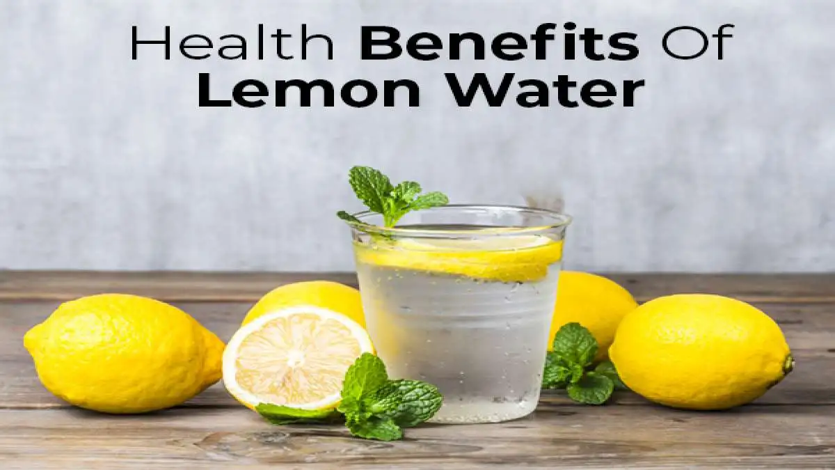 Health benefits of lemon water