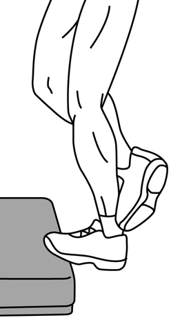 Tibialis posterior muscle stretching