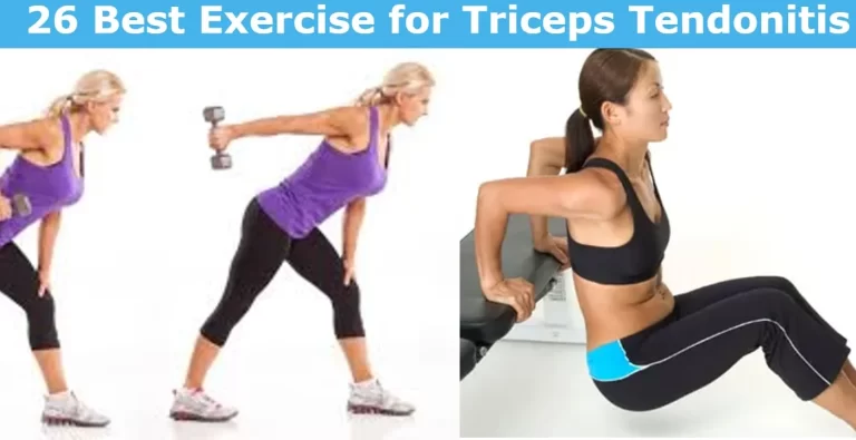 26 Best Exercise for Triceps Tendonitis