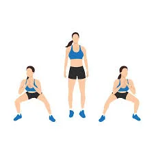 side step to squat