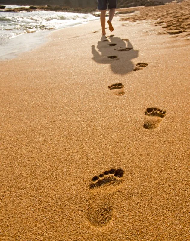 Sand walking