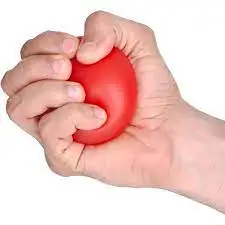 Try compressing a stress ball or palm workout gadget.