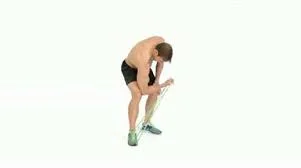 band standing focus curl