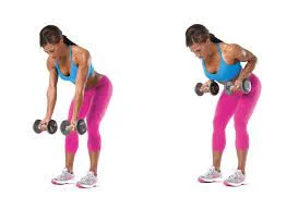 bent over row with reverse grip