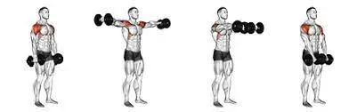 Alternating Front and Lateral Raise