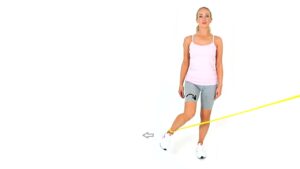 Standing Internal Rotation with Resistance Band