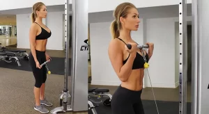 CABLE CURLS Workout