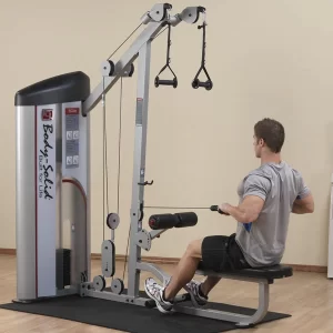 Seated row Cable pulldown machine