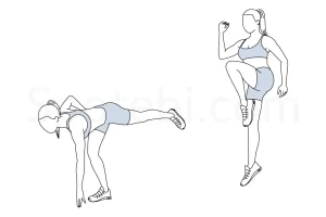 Touch-and-hop-workout