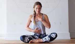 Yoga meditation breathing