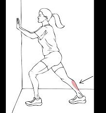 heel And Calf stretches