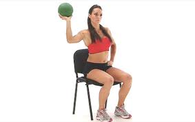 medicine ball rotation from behind