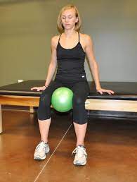 seated ball squeeze