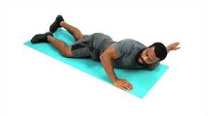 stretch side lying parallel arm chest