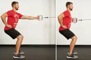 single-arm cable row workout