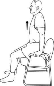 Chair-push-up