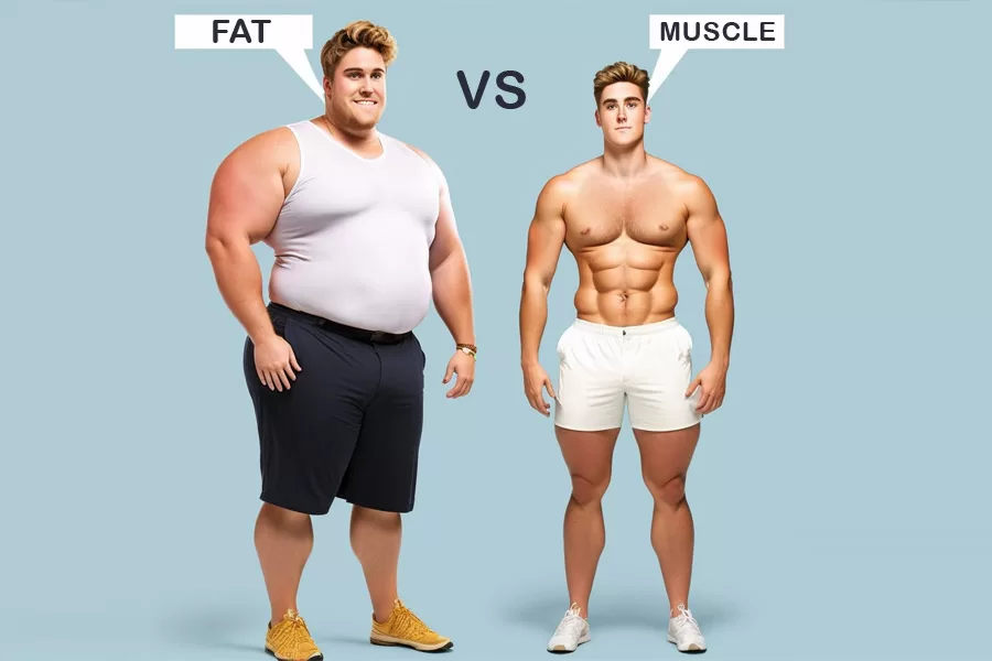 Muscle weight more than fat