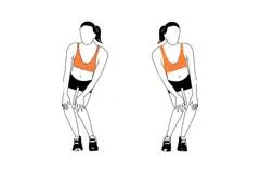 knee circles exercise