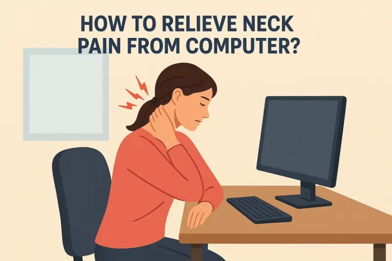 How to Relieve Neck Pain From Computer