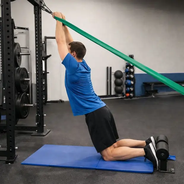 Banded Nordic Hamstring Curl (1)
